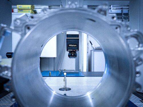 Qualitätsprüfung von CNC-Teilen